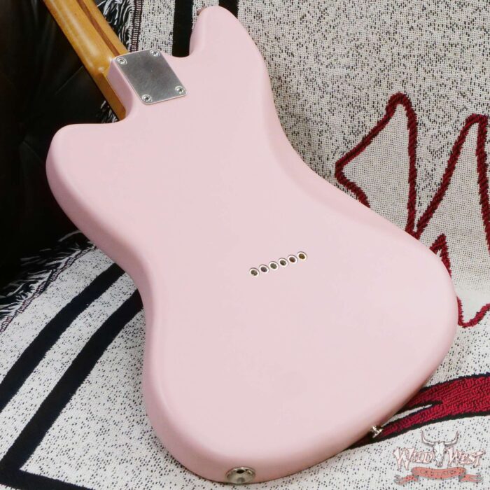 LsL Silverlake One HH Roasted Flame Maple Neck Rosewood Fingerboard Shell Pink - Image 11