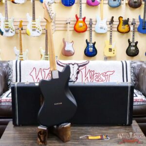LsL Silverlake One HH Roasted Flame Maple Neck Rosewood Fingerboard Black - Image 9