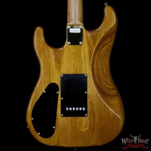 LsL XT2 Deluxe HH Quilt Maple Top and Roasted Quartersawn Maple Neck Amber Top and Brown Back - Image 7