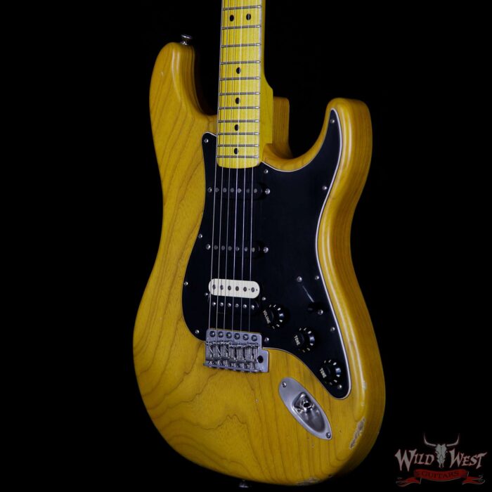 LsL One Series Aged Saticoy HSS Maple Fretboard Trans Butterscotch - Image 2