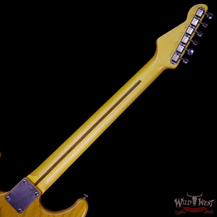 LsL One Series Aged Saticoy HSS Maple Fretboard Trans Butterscotch - Image 11
