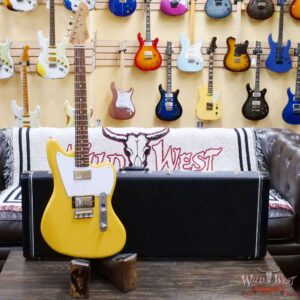 LsL Silverlake One HH Roasted Flame Maple Neck Rosewood Fingerboard Honey Mustard - Image 6