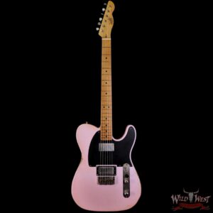 LsL T-Bone One Alder Body Roasted Flame Maple Neck Double Humbucker HH Medium Aging Ice Pink(Limited Color) - Image 3
