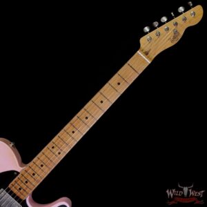 LsL T-Bone One Alder Body Roasted Flame Maple Neck Double Humbucker HH Medium Aging Ice Pink(Limited Color) - Image 4