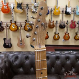 LsL T-Bone One Alder Body Roasted Flame Maple Neck Double Humbucker HH Medium Aging Ice Pink(Limited Color) - Image 7