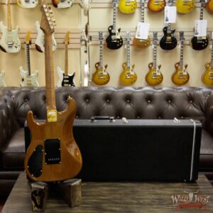 LsL XT2 Deluxe HH Quilt Maple Top and Roasted Quartersawn Maple Neck Amber Top and Brown Back - Image 14