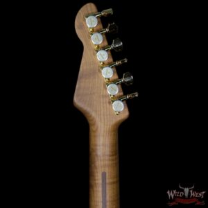LsL XT2 Deluxe HH Quilt Maple Top and Roasted Quartersawn Maple Neck Amber Top and Brown Back - Image 10