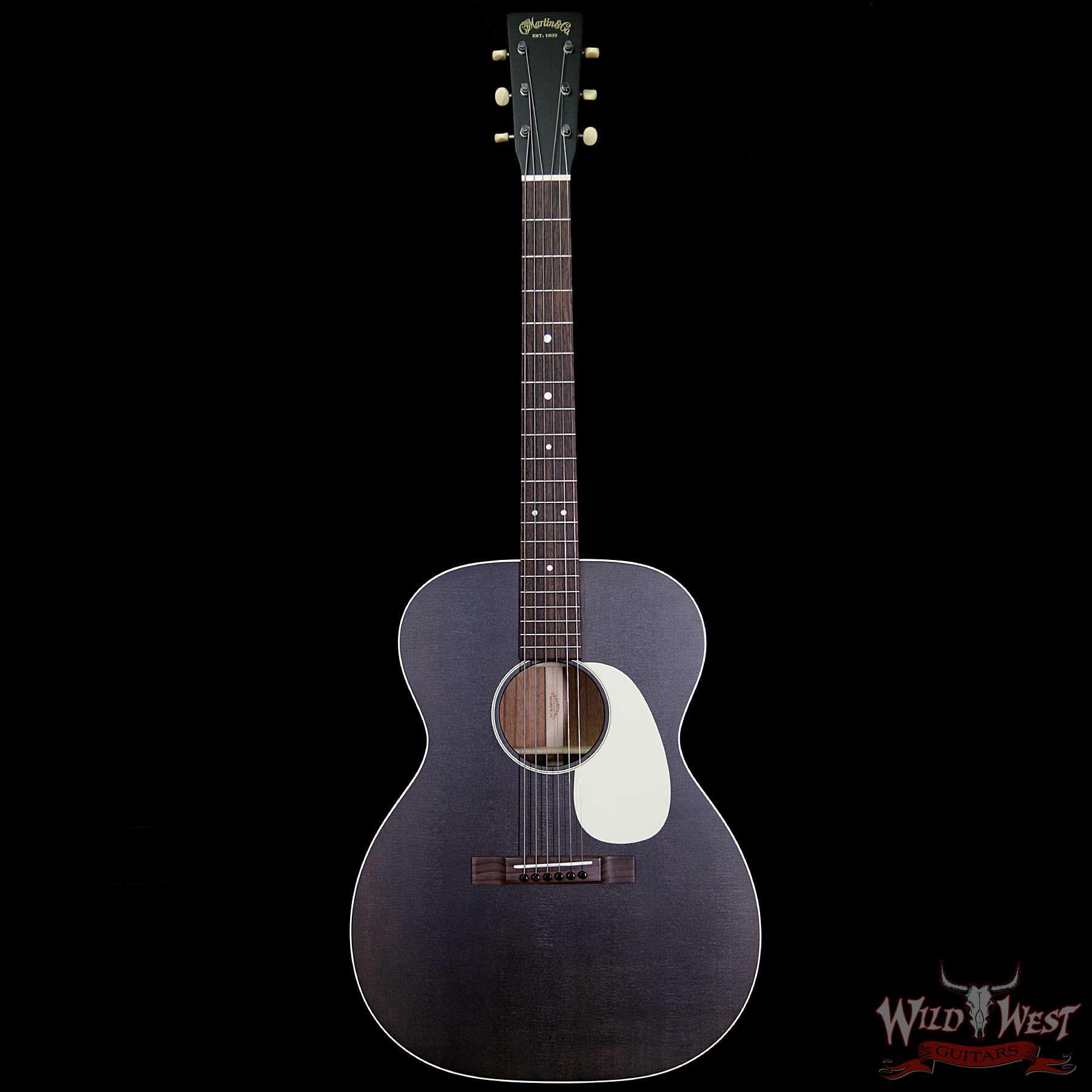 martin-00017-blacksmoke-2075356-bf__wwg.jpg Martin 17 Series 000-17 Rosewood Fingerboard Black Smoke With Case - Image 5