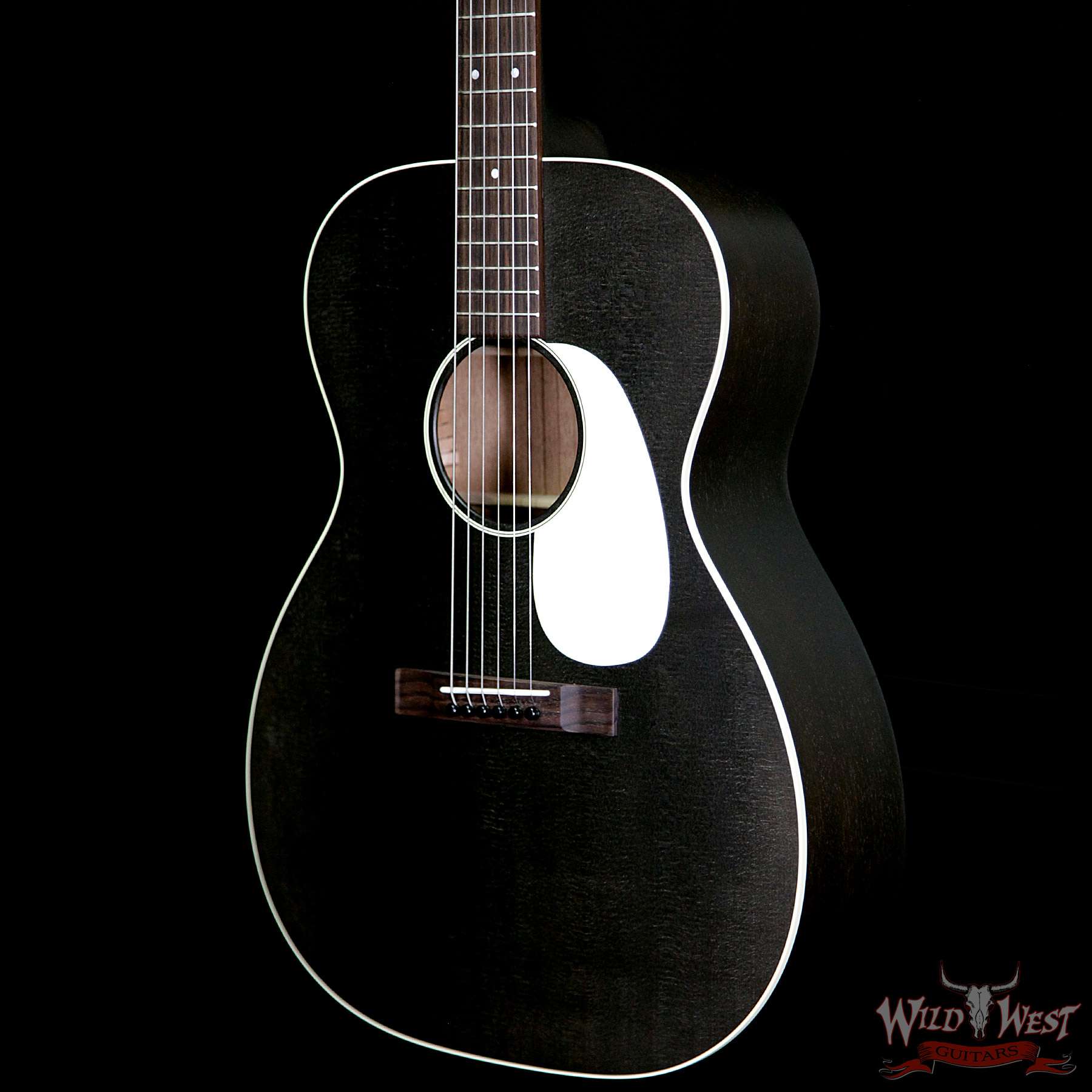 martin-00017-blacksmoke-2075356-br__wwg.jpg Martin 17 Series 000-17 Rosewood Fingerboard Black Smoke With Case - Image 2