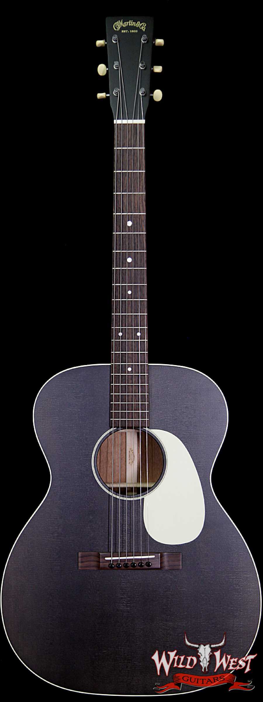 martin-00017-blacksmoke-2075356-main__wwg_large.jpg Martin 17 Series 000-17 Rosewood Fingerboard Black Smoke With Case - Image 1