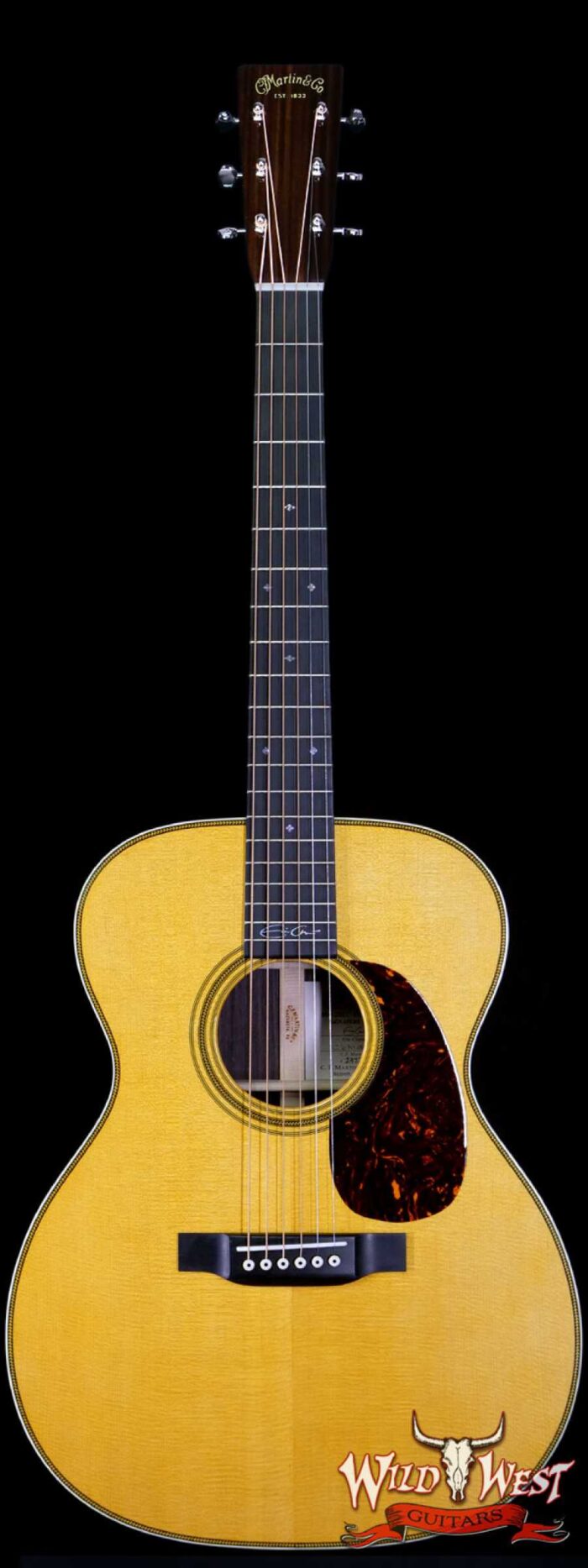 Martin Eric Clapton Signature 000-28 EC Sitka Spruce Top East Indian Rosewood Side & Back Ebony Board Natural - Image 1