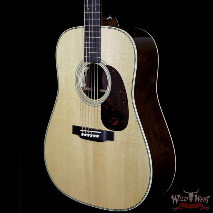 Martin Standard Series HD-28E (2018) Dreadnought Acoustic Electric Guitar Natural - Image 2