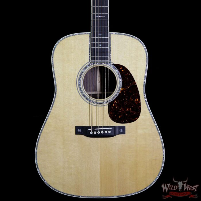 Martin D-42 (2018) Sitka Spruce Top East Indian Rosewood Side & Back Ebony Fretboard Natural - Image 3
