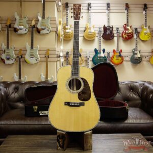 Martin D-42 (2018) Sitka Spruce Top East Indian Rosewood Side & Back Ebony Fretboard Natural - Image 10