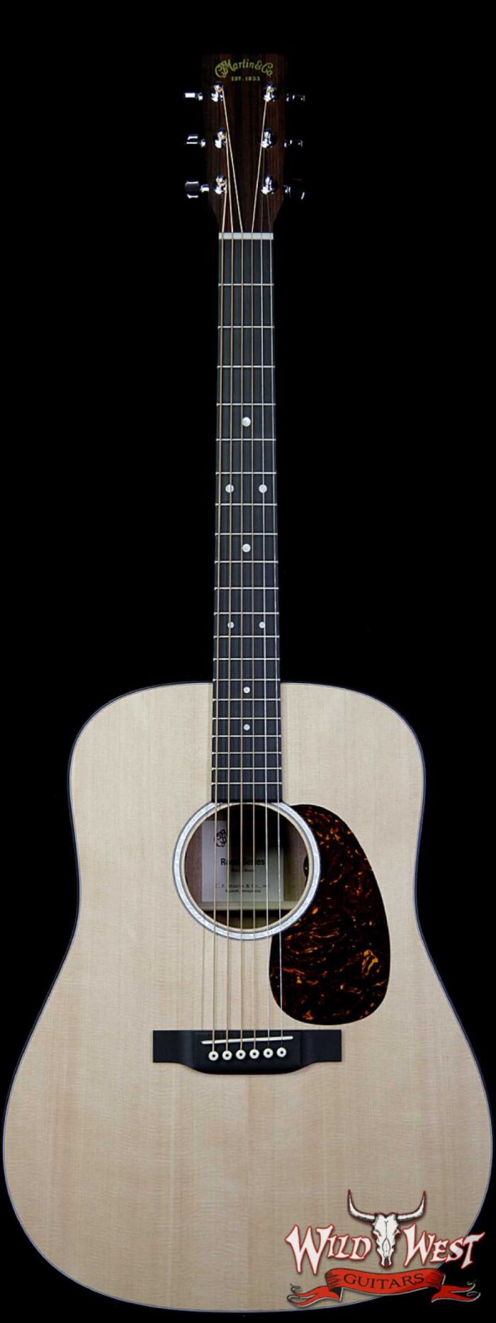 Martin Road Series 2019 D-10E Electric-Acoustic Guitar Natural - Image 1