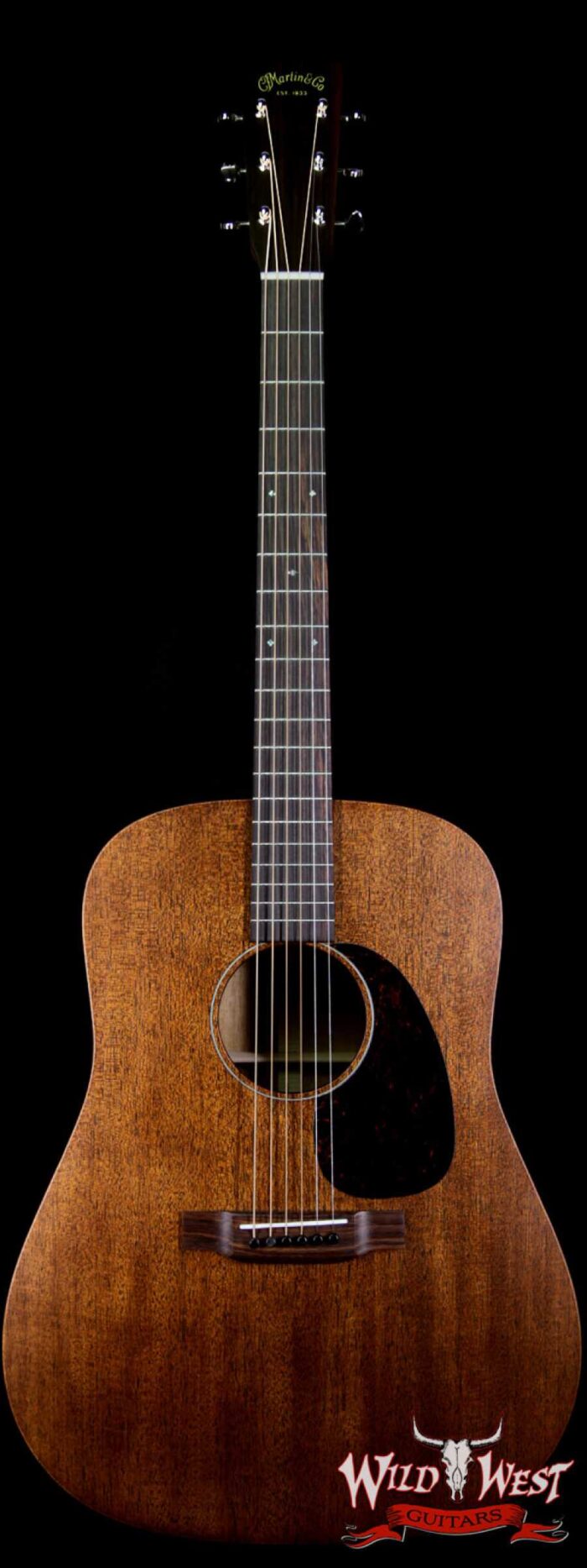 Martin USA 15 Series D-15M Dreadnought Acoustic Guitar Mahogany Natural - Image 1