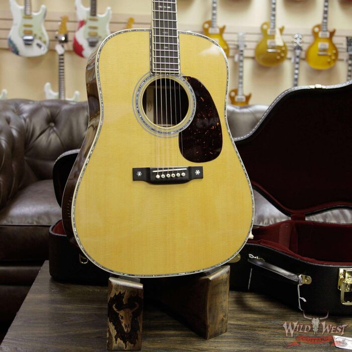 Martin USA Standard Series D-42 East Indian Rosewood Back & Side Ebony Fingerboard - Image 12