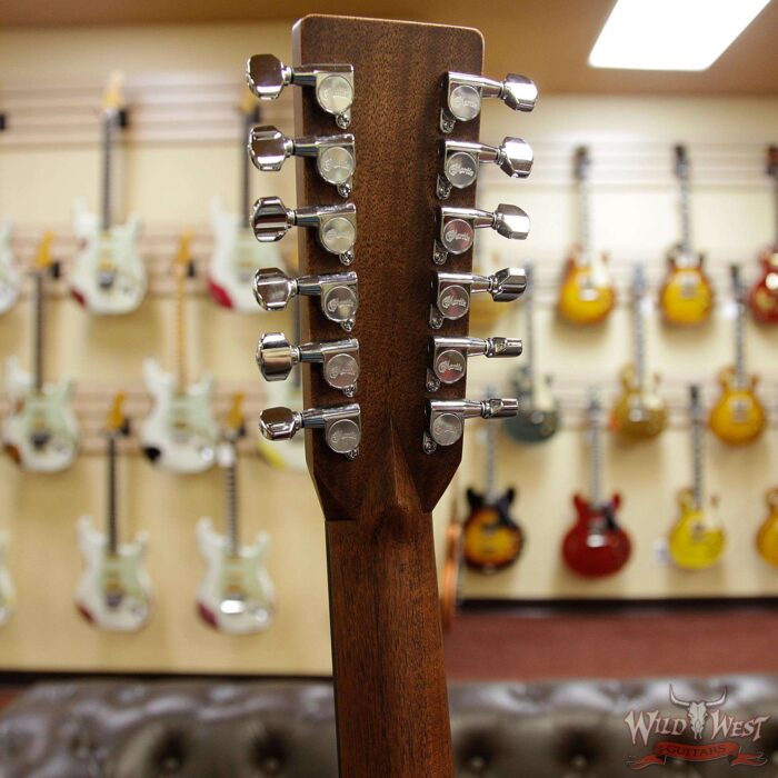 Martin D12-28 12-String Acoustic Guitar Natural - Image 9
