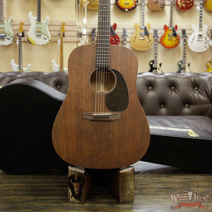 Martin USA 15 Series D-15M Dreadnought Acoustic Guitar Mahogany Natural - Image 10
