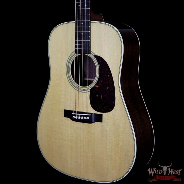 Martin Standard Series D-28 (2017) Acoustic Guitar Natural with Case - Image 2