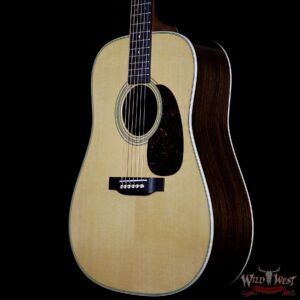 Martin Standard Series D-28 Dreadnought Acoustic Guitar Natural - Image 2