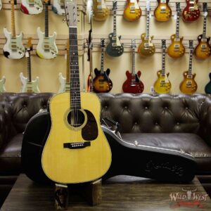 Martin Standard Series D-28 Dreadnought Acoustic Guitar Natural - Image 4