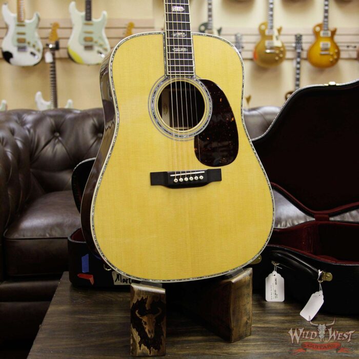 Martin USA Standard Series D-45 Dreadnought Acoustic Natural - Image 12