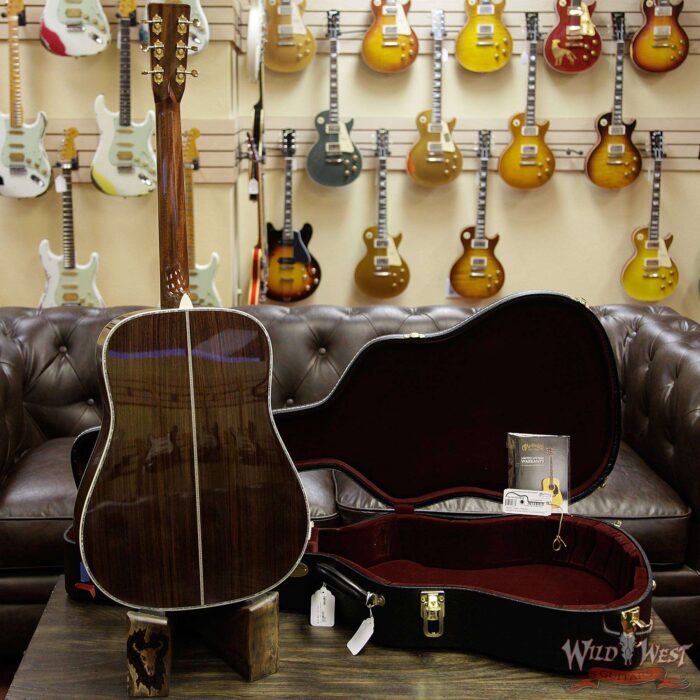Martin USA Standard Series D-45 Dreadnought Acoustic Natural - Image 13