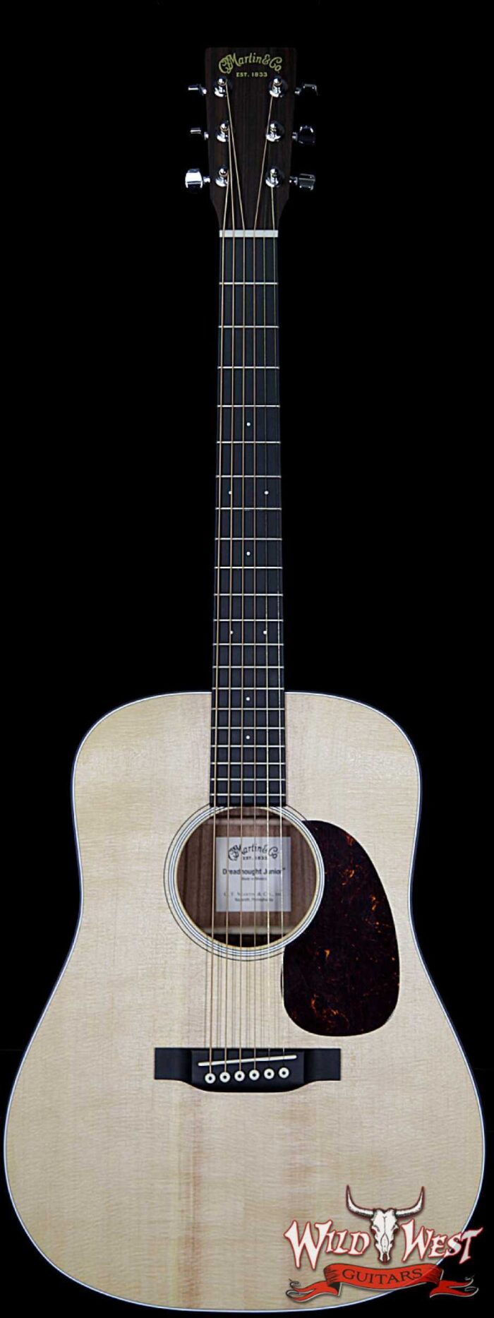 Martin D JR. Dreadnought Junior Natural Acoustic Guitar - Image 1