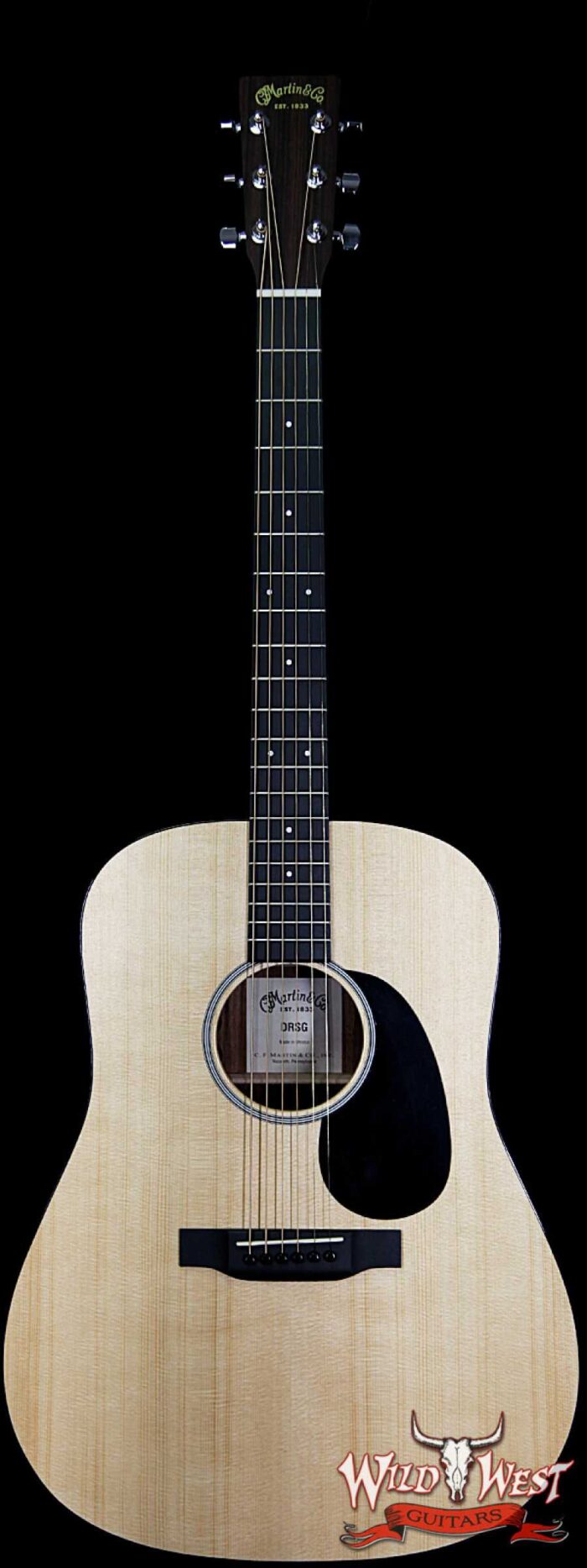Martin Road Series DRSG with Fishman Sonitone Electric Acoustic Natural - Image 1