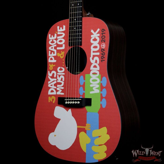 Martin Special Edition DX Woodstock 50th Electric-Acoustic Guitar - Image 2