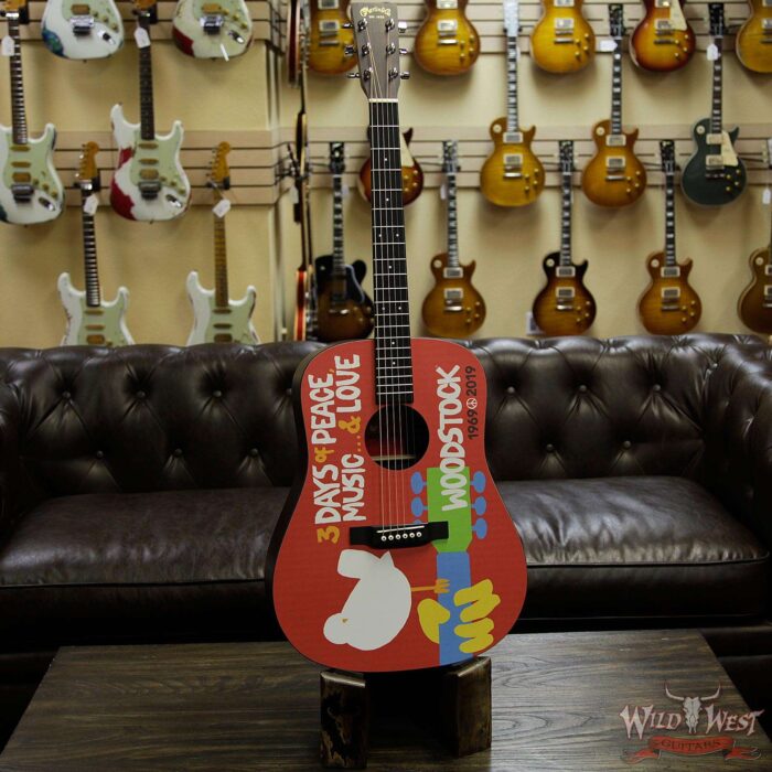 Martin Special Edition DX Woodstock 50th Electric-Acoustic Guitar - Image 4