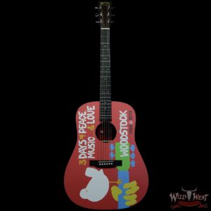 Martin Special Edition DX Woodstock 50th Electric-Acoustic Guitar - Image 3