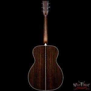 Martin Standard Series OM-28 East Indian Rosewood Back & Side Ebony Fingerboard - Image 5