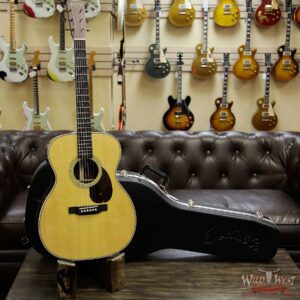 Martin Standard Series OM-28 East Indian Rosewood Back & Side Ebony Fingerboard - Image 11