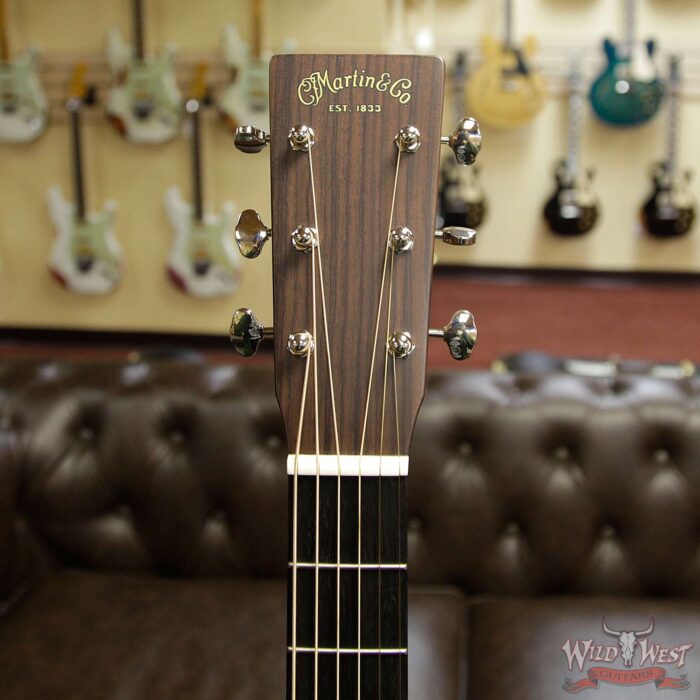 Martin Standard Series OMC-18E Acoustic Electric Cutaway Guitar With Case - Image 11