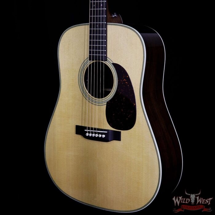 Martin HD-28E Retro East Indian Rosewood Back & Side Ebony Fingerboard Natural - Image 2