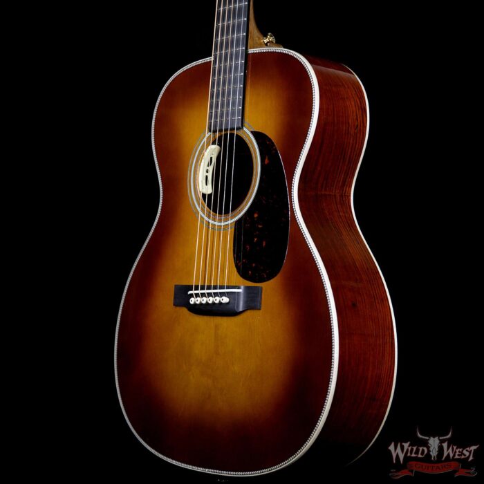 Martin Custom Shop 000-14F Adirondack Spruce Top with Cocobolo LR Baggs Ambertone Electric-Acoustic - Image 2