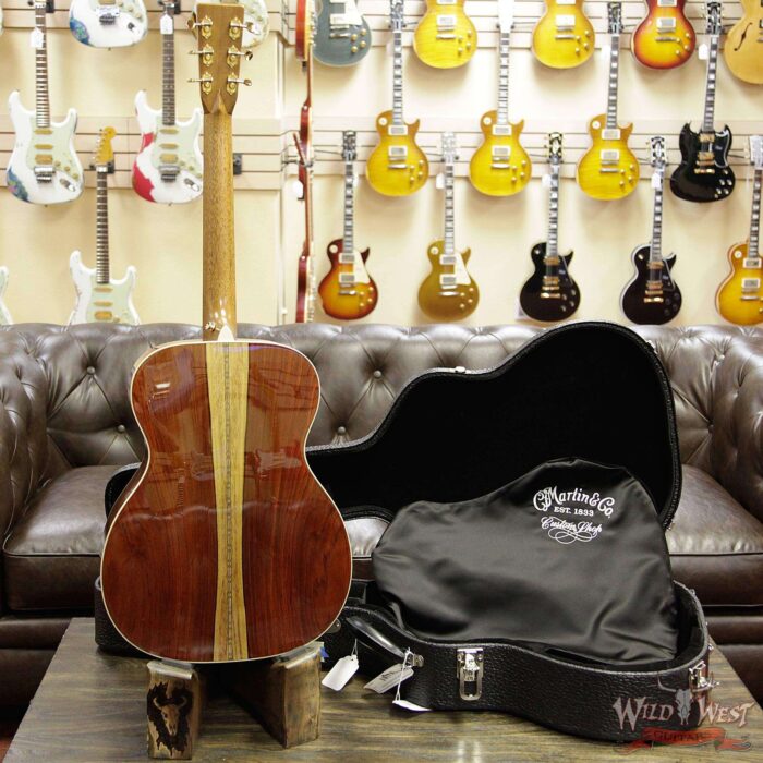 Martin Custom Shop 000-14F Adirondack Spruce Top with Cocobolo LR Baggs Ambertone Electric-Acoustic - Image 14