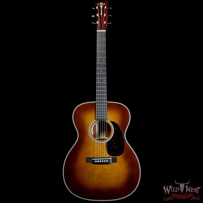 Martin Custom Shop 000-14F Adirondack Spruce Top with Cocobolo LR Baggs Ambertone Electric-Acoustic - Image 4