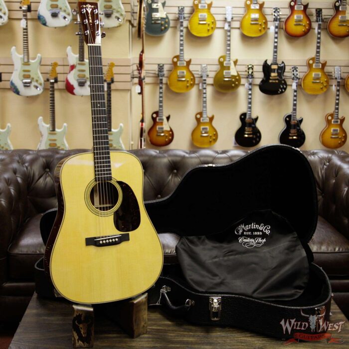 Martin Custom Shop D-14F Adirondack Spruce Top Cocobolo Back Side Aging Toner - Image 11