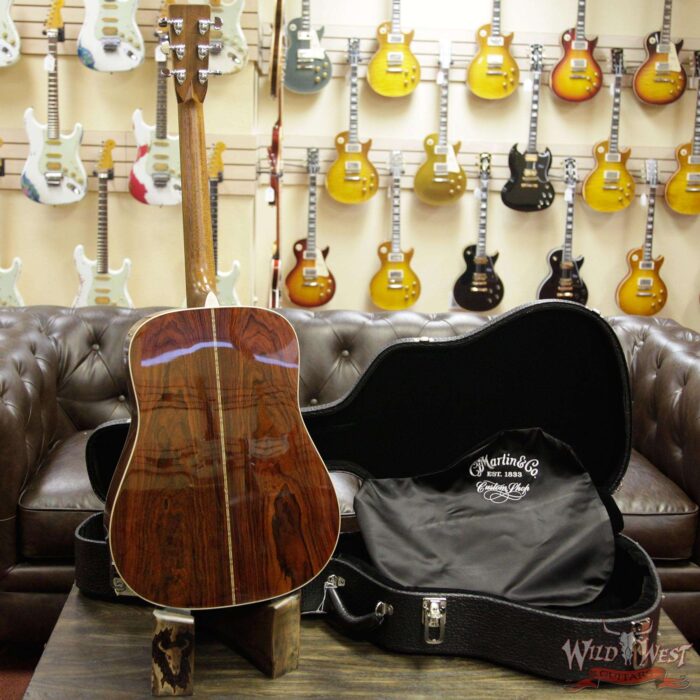 Martin Custom Shop D-14F Adirondack Spruce Top Cocobolo Back Side Aging Toner - Image 13