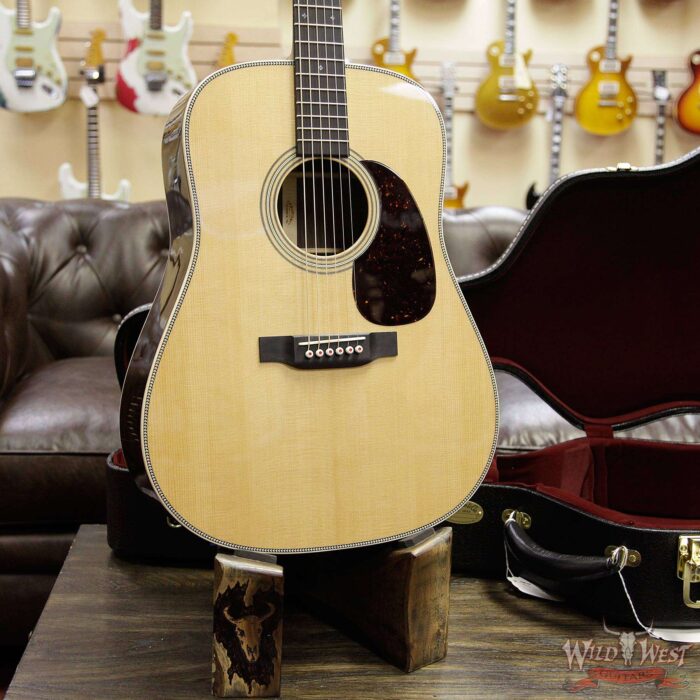 Martin USA D-28 Modern Deluxe East Indian Rosewood with Ebony Fingerboard - Image 8