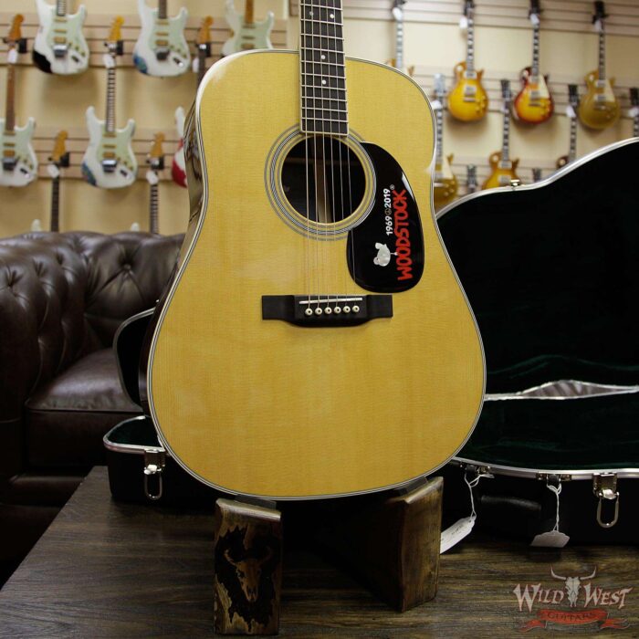 Martin USA Special Edition D-35 Woodstock 50th Anniversary Guitar Rosewood Back & Side - Image 11