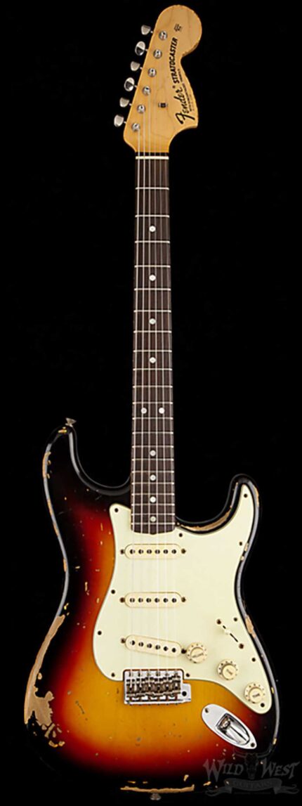 Fender CS Michael Landau Signature 68 Relic Stratocaster 3 Tone Sunburst