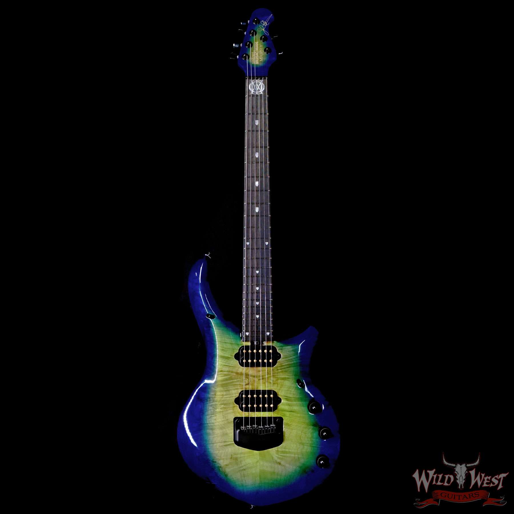 musicman-c1__wwg-1.jpg Ernie Ball Music Man BFR Ball Family Reserve Limited Majesty Arctic Aurora 6-String 7.20 LBS (#82 of 100) - Image 3