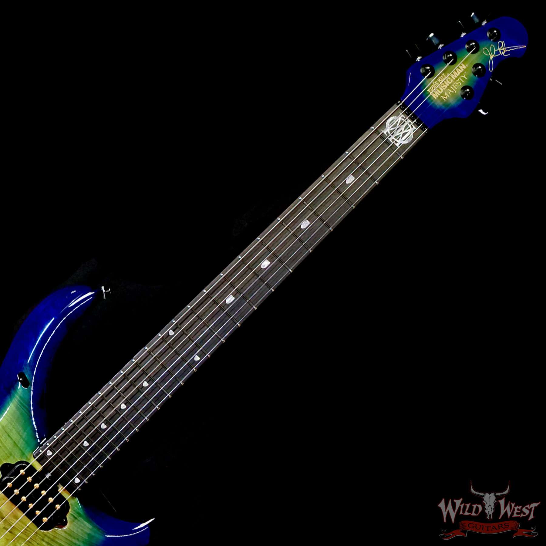 musicman-c2__wwg-1.jpg Ernie Ball Music Man BFR Ball Family Reserve Limited Majesty Arctic Aurora 6-String 7.20 LBS (#82 of 100) - Image 4