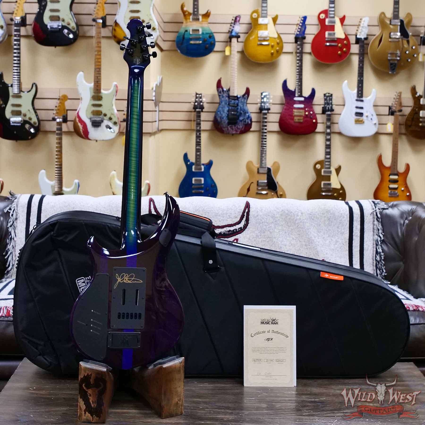 musicman-d7__wwg.jpg Ernie Ball Music Man BFR Ball Family Reserve Limited Majesty Arctic Aurora 6-String 7.20 LBS (#82 of 100) - Image 11