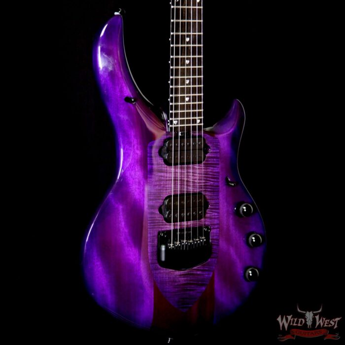 Ernie Ball Music Man John Petrucci Majesty Monarchy 6 Ebony Board Majestic Purple - Image 4