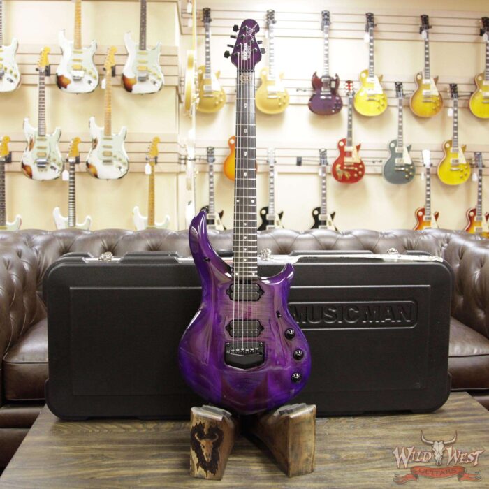 Ernie Ball Music Man John Petrucci Majesty Monarchy 6 Ebony Board Majestic Purple - Image 12